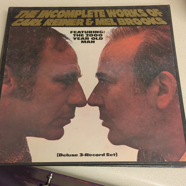 Carl Reiner & Mel Brooks Incomplete Works Deluxe Box Set 12" 33RPM WB 1973
