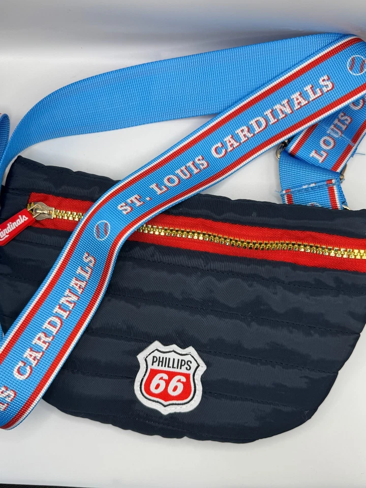 St. Louis Cardinals Phillips 66 Fanny Pack Purse Belt Bag Nylon - Image 3 of 4