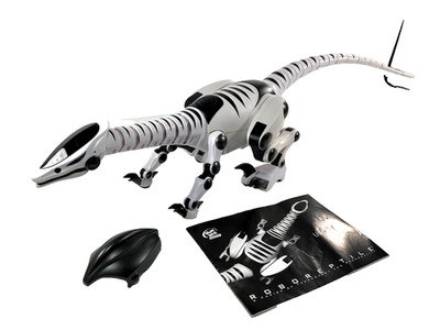 WowWee, 28'' RoboReptile Robot Toy / Remote Control, 2006, #8065, Tested Works