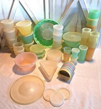 72pc Lot of Vintage Tupperware Various Items ...