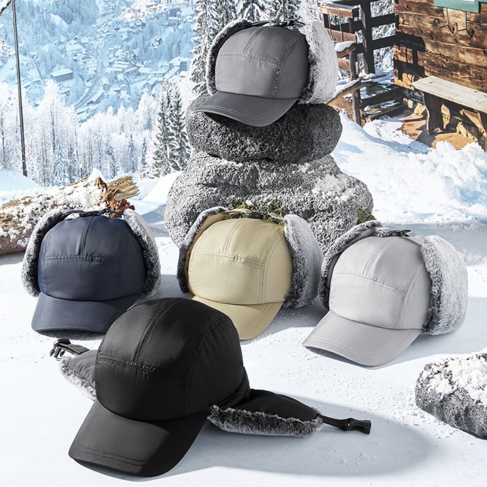 APL Cappello Dacron protezione orecchie poliestere prevenzione freddo vento denso Lei Feng cappello