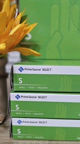 4er Pack Prime Source Hybrid Poly Einweghandschuhe Gr. S 400 Stück Sensi-pro Technol - Bild 3 von 6