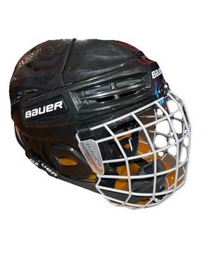 Bauer IMS 5.0 Hockey Helmet Small w/ FM2100 Cage TrueVision Black CSA HECC 2023
