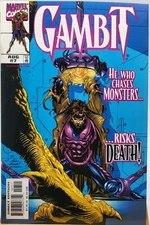Gambit #7 Vol. 2 Direct Edition 1999 Marvel Comics VF/NM Sleeve & Board
