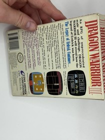 Dragon Warrior III 3 (Nintendo NES, 1992) In Box Great Condition