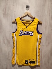 Los Angeles Lakers 2019 2020 city shirt jersey trikot Size 40 S NBA kit SWINGMAN