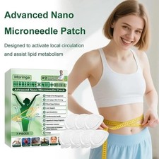 GLORENDA Moringa Berberine 10-in-1 Advanced Nano Microneedle Patch 7pcs/box 