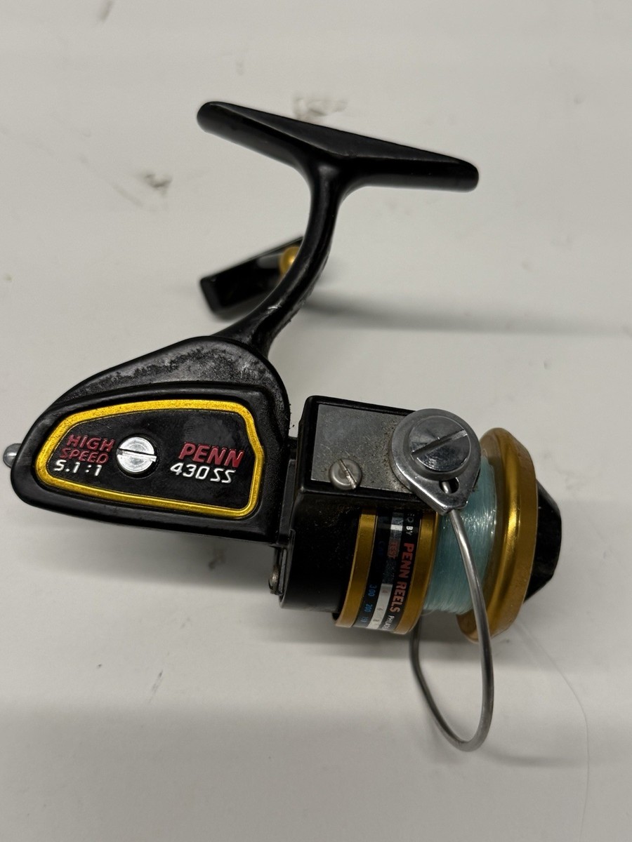 Penn 430SS オールドリール Vintage PENN 430SS High Speed Spinning Reel 5.1:1 Gear Ratio, | eBay