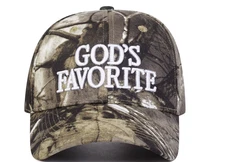 GOD'S FAVORITE Jesus Tactical Camo Camouflage Cap Hat Army Military Baseball