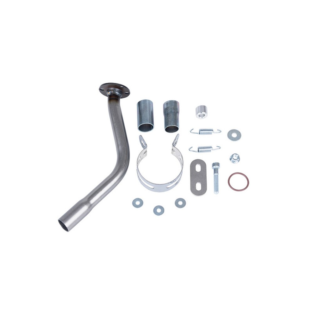 Free Shipping TecniGAS Quantum Exhaust Collector And Accessories For Motorcycle