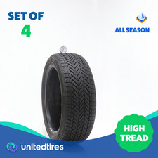 Set Of 4 Used 20550r17 Bridgestone Weatherpeak 93v - 832