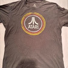 Vintage Atari gaming T-shirt men’s large grey
