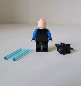 LEGO Nightwing Minifigure (bat015) From Set 7785 Arkham Asylum. Good Condition. 