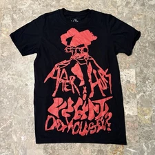 The Weeknd Shirt Adult Small Black After Hours 12th Hour Do You See Skeleton