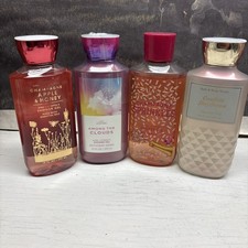 MIXED LOT OF 4 BATH  BODY WORKS SHOWER GELS - VARIOUS TYPES - NEW Rare