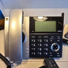 AT&T CL84207 2 Handset Corded/Cordless Phone System w/Smart Call Blocker