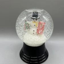 Alexander Taron Importer PR1079 Snow Globe with Snowman Tree Snow Gift Xmas