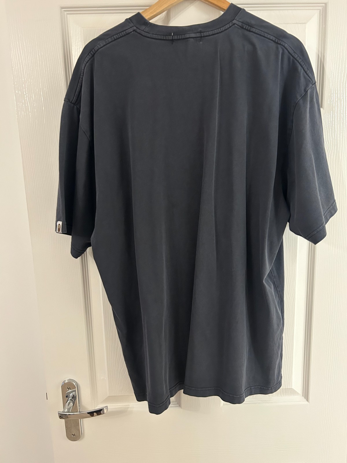 Mens Bathing Ape XXL Crew Neck Blue GIFT 149RRP  2XL T-Shirt Tee image 2