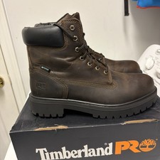 Timberland Pro Direct Attach 6 Steel Toe Waterproof Mens Size 11.5 TB038020