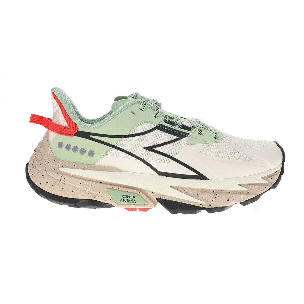 diadora Equipe Sestriere Xt Trail Running Mens Green, White Sneakers Athletic S