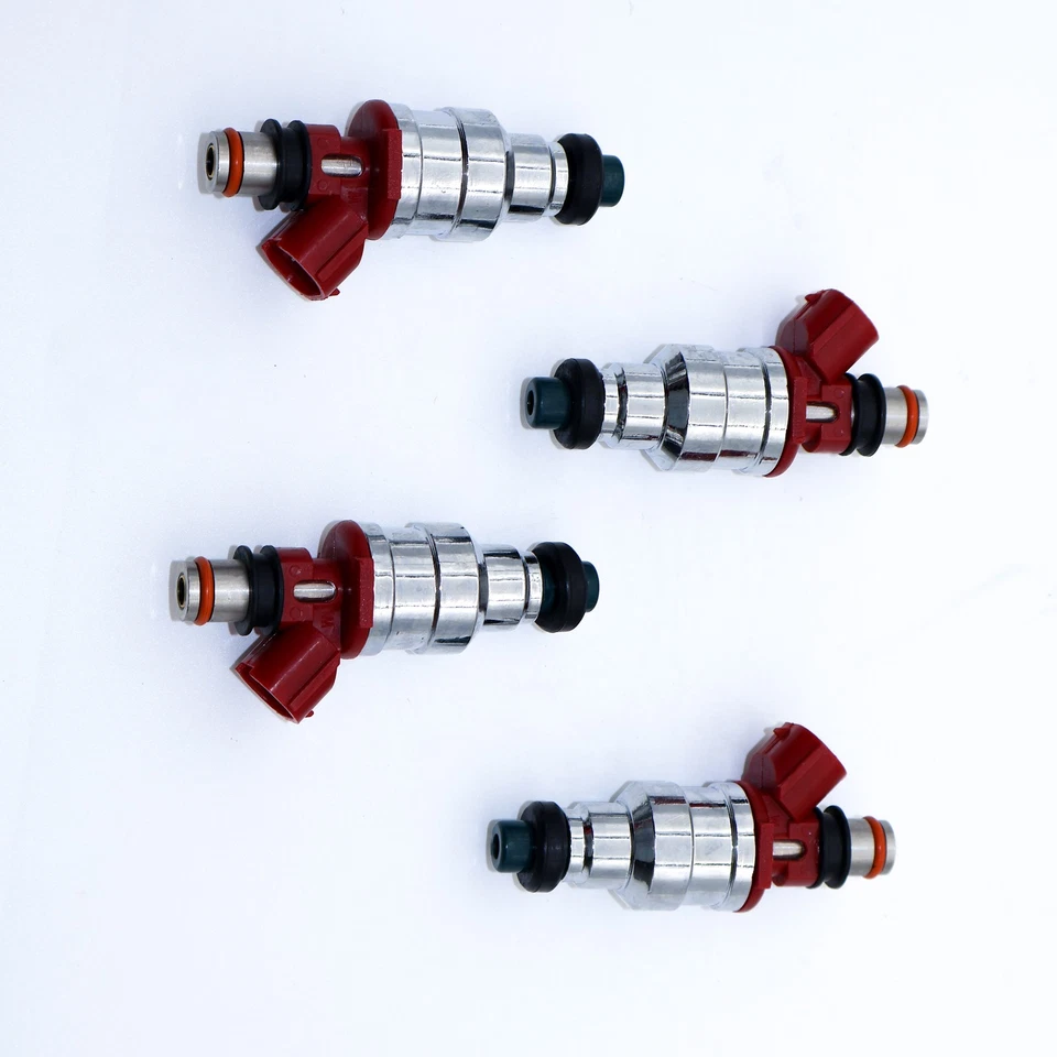 4X DENSO Fuel Injectors 23250-35040 For Toyota 4Runner Pickup T100 22RE 2.4L Foto 3 de 4