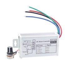 1 x DC Motor Speed Controller Switch Regulation With 105mm nstallation Hole