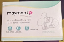 2  Pack Maymom 21  mm Flange Wide-Mouth w/Duckbill For Spectra Breast Pumps