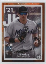 2021 Bowman Platinum Precious Elements Orange /25 JJ Bleday #PE-8 6o3
