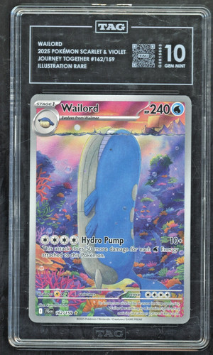 Wailord graded TAG 10 for sale on eBay