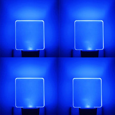 Blue Night Light Plug into Wall, , 4 Pack, Dusk to Dawn Sensor Auto On/Off 