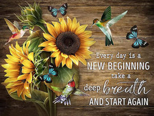 Sunflower Diamond Painting Kits for Adults - Art Beginner, 5D DIY Full Drill Dot