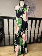 Tommy Hilfiger Floral Midi Dress Women’s Size 10