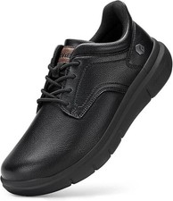 Mens WIDE Oxford Dress Trainers Loafers Arch Support Shoes UK Size 10.5 FITVILLE