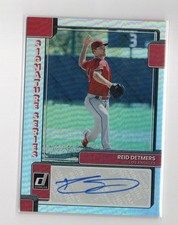 2022 Panini Donrussl Reid Detmers Signature Series Rookie Auto RC #SS-RD