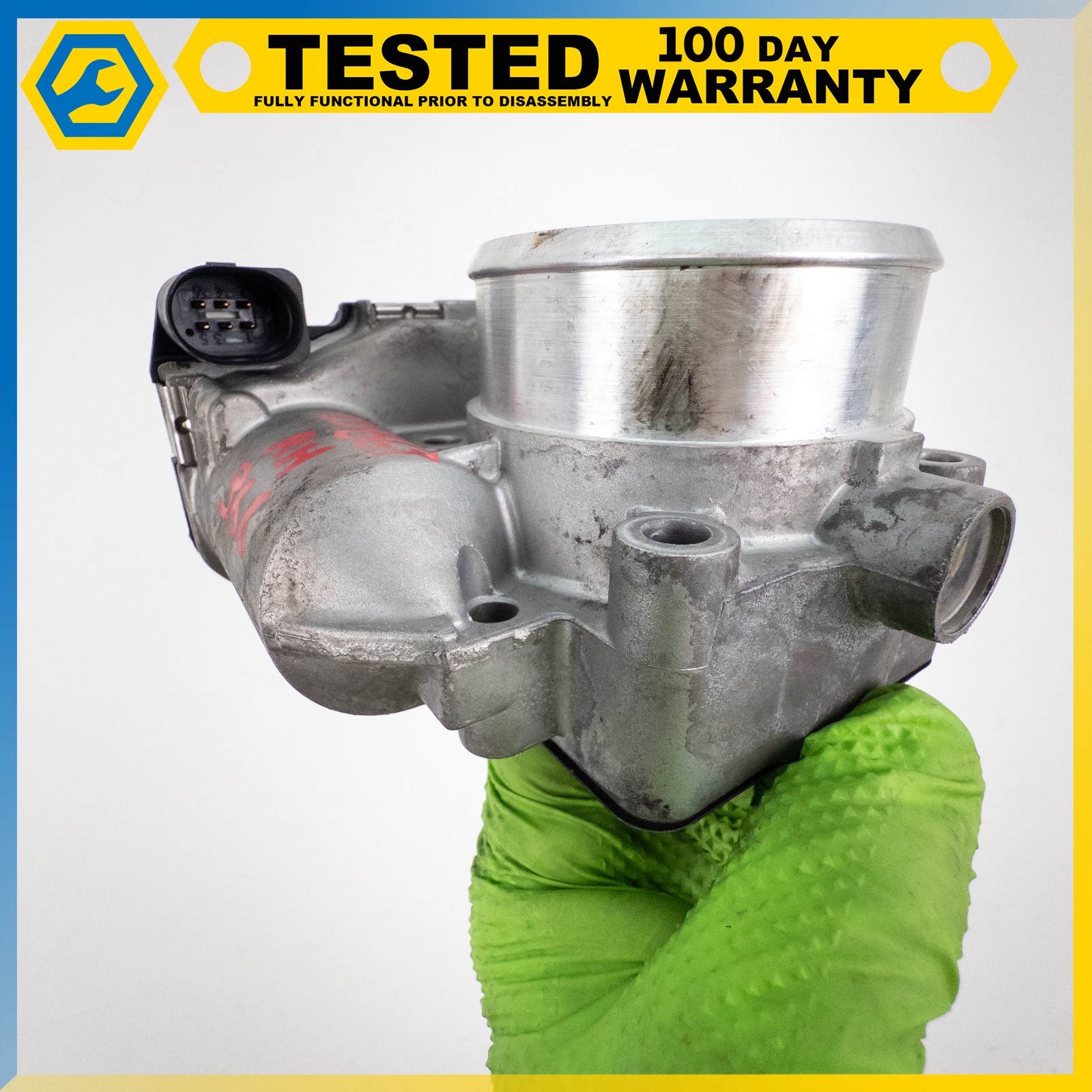 03-21 BENTLEY CONTINENTAL GT FLYING SPUR RIGHT ENGINE THROTTLE BODY OEM
