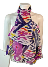 Ralph Lauren Silk Cotton Rectangle Scarf New Never Used Authentic Made in Italy