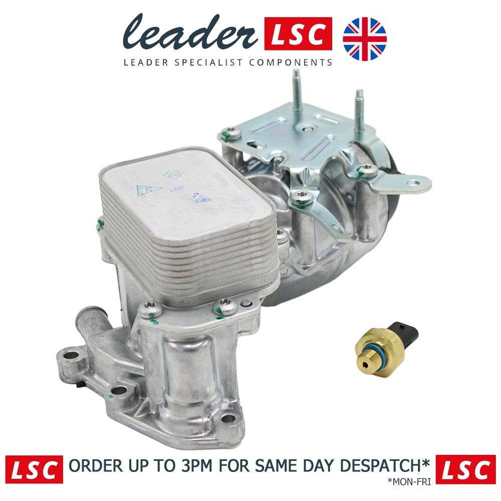 Oil Cooler and Switch Vauxhall Grandland 2017 to 2021 NEW 9801622280 9802152780