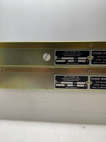 Studer(2)TLS 4000 Local Control NEW &TLD4000 MK II PRELIMINARY&OPERATING MANUAL - Picture 8 of 23