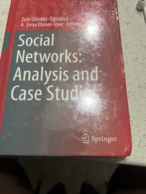 SOCIAL NETWORKS: ANALYSIS AND CASE STUDIES (LECTURE NOTES By Sule Gunduz-oguducu