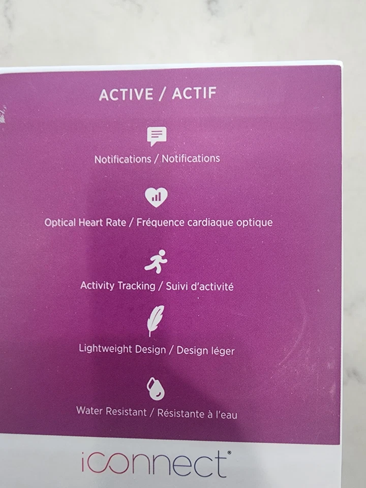 iConnect by Timex Active Smartwatch Heart Rate Notifications & Activity New - Image 2 of 3