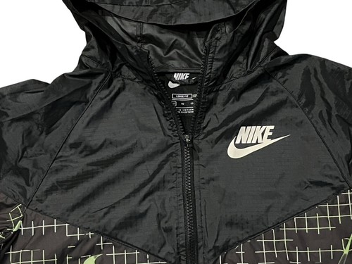 Boy’s Youth Nike Loose Fit Size Large Windbreaker Full-Zip Jacket W/ Hood - Picture 3 of 3