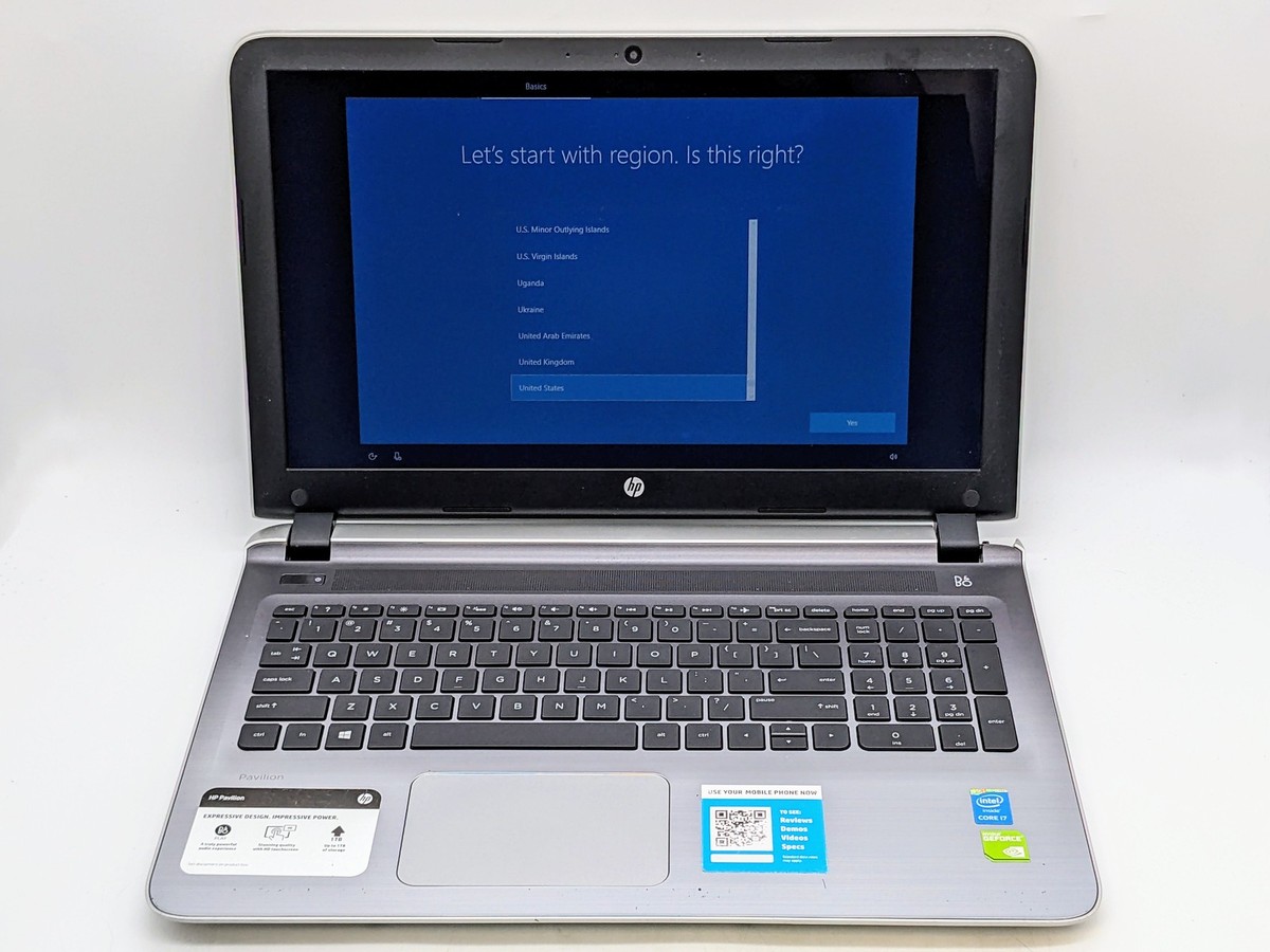 HP Pavilion Notebook 15-ab259nr 15 HP Pavilion Notebook 15-ab259nr 15
