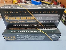 Branchline Blueprint Ho Scale 80' Single Window Coach 5130 Rutland Cars 717 &722