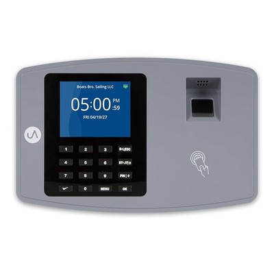 uAttend BN6000 Biometric Time Clock System With Cloud-Based Employee Timecards