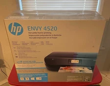 HP Envy 4520 All-In One Wireless Print Scan Copy Photo Inkjet Printer NEW