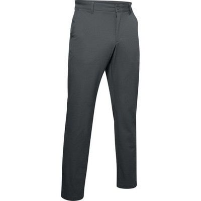Herren Under Armour Tech Hose, gerades Bein, flache Vorderseite, Stretch, grau, NEU