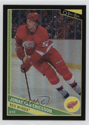 2013-14 O-Pee-Chee Black Rainbow Foil 54/100 Jonathan Ericsson #125 z7j