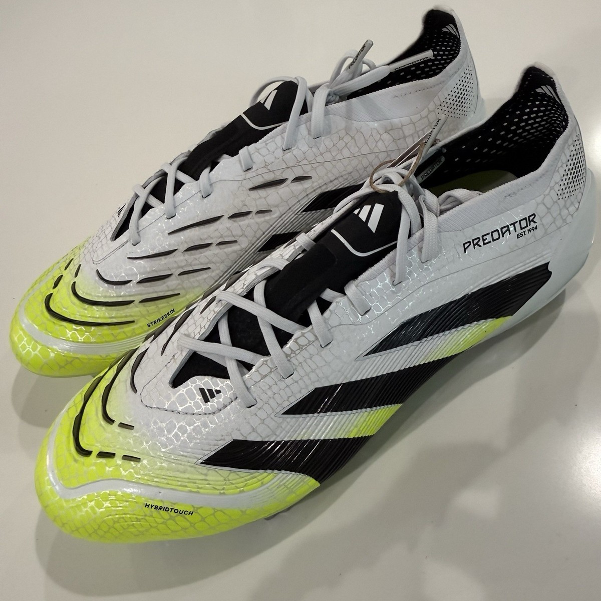 Adidas Predator Elite FG Soccer Cleats JI1082 White Lucid  display picture 1