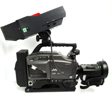 JVC KY-19U 3CCD STUDIO COLOR VIDEO CAMERA w/ Canon TV Lens - Untested