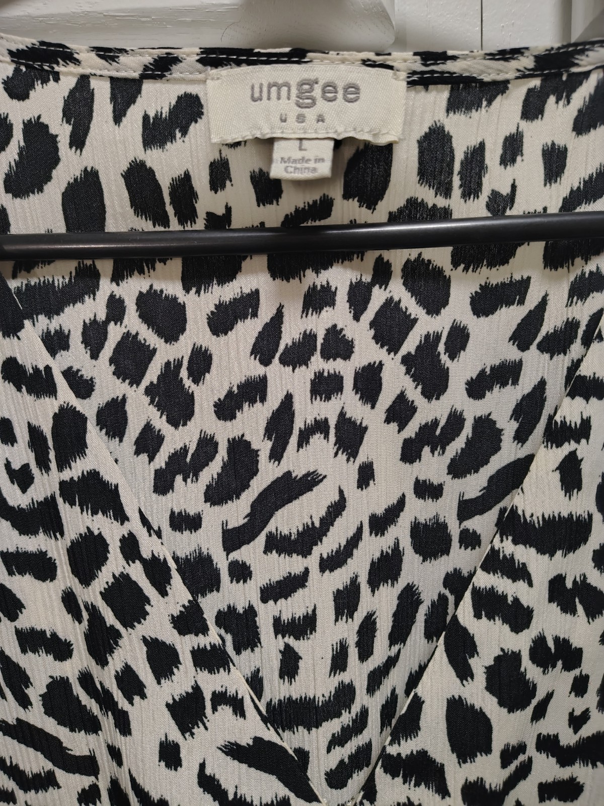 Umgee Leopard Print Romper - image 2